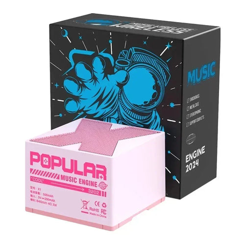 Compact Bluetooth Audio Speaker with Full-Range Sound