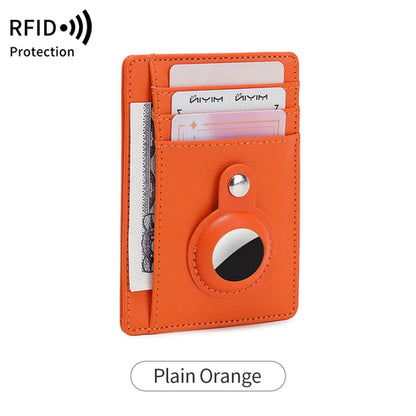 Ultrathin RFID Blocking Credit Card Wallet Can hold Airtag wallet