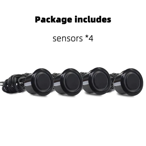 4PCS 22mm Ultrasonic Parking Sensors Reverse Backup Radar System