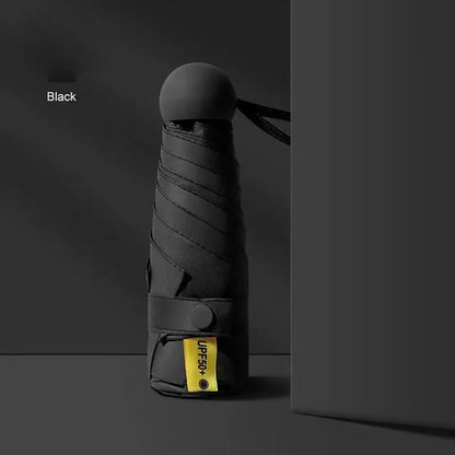 Sun Umbrella Travel Umbrella Compact Ultralight Mini Portable