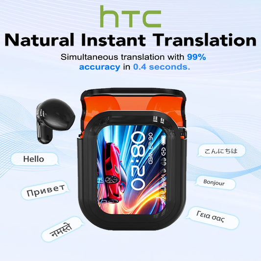HTC NE20 New Bluetooth 6.0 Wireless Headphones Translation