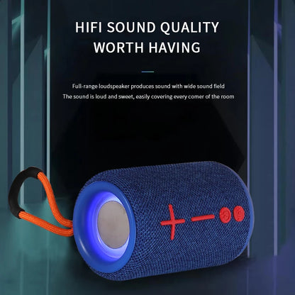 Rockmia EBS-033 5W Mini Fabric Mesh Speaker Bluetooth 5.0 Wireless