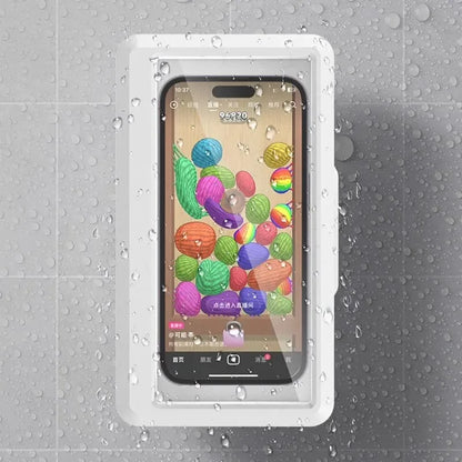 Bathroom Kitchen Waterproof Anti-fog Cell Phone Case Rotatable Touch