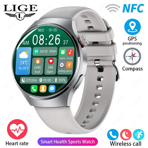 New Smart Watch Men 360*360 HD Screen GPS Tracker Custom Dial