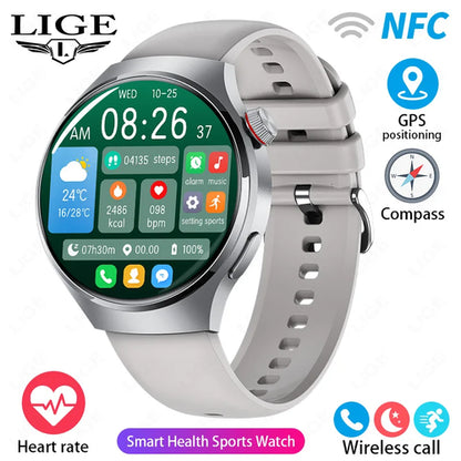 New Smart Watch Men 360*360 HD Screen GPS Tracker Custom Dial