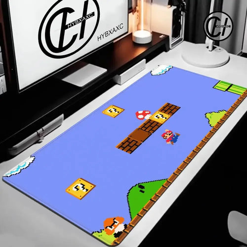 Hot Games Super M-Marioes Mousepad HD Printing Computer Gamers Locking