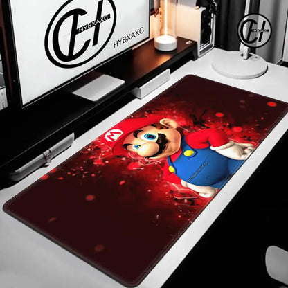 Hot Games Super M-Marioes Mousepad HD Printing Computer Gamers Locking