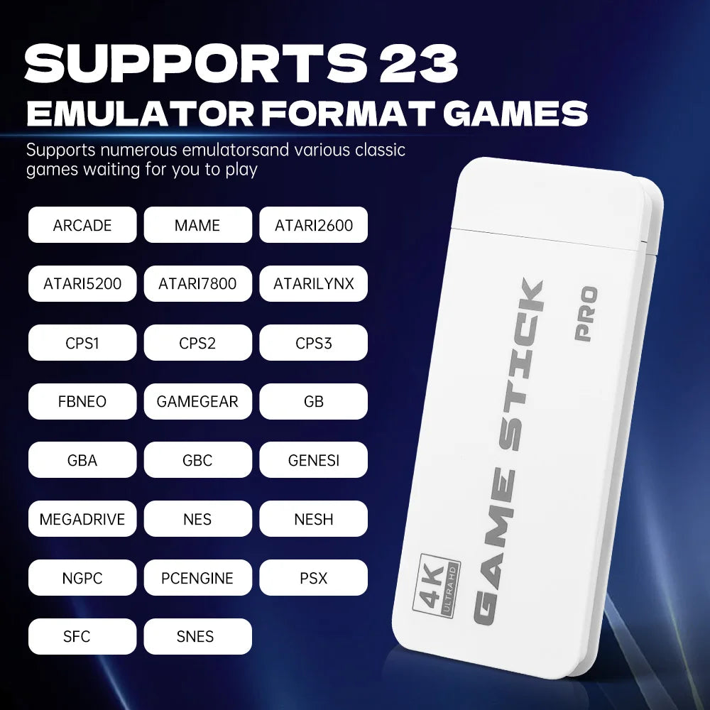 M15 4K Game Stick Mini Video Game Consoles Retro Handheld 20000 Games