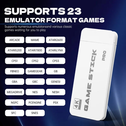 M15 4K Game Stick Mini Video Game Consoles Retro Handheld 20000 Games
