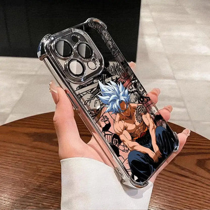 Dragon Ball Super Case for iPhone 16 Pro Max 11 12 14 15 Plus 17 Air