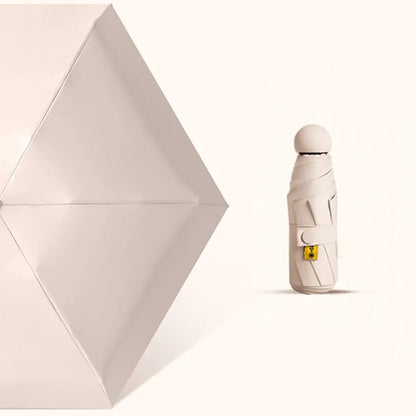 Sun Umbrella Travel Umbrella Compact Ultralight Mini Portable