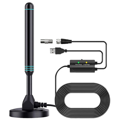 4K/1080P High-Definition Digital Tv Antenna Magnetic Base 4