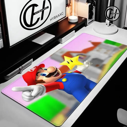 Hot Games Super M-Marioes Mousepad HD Printing Computer Gamers Locking