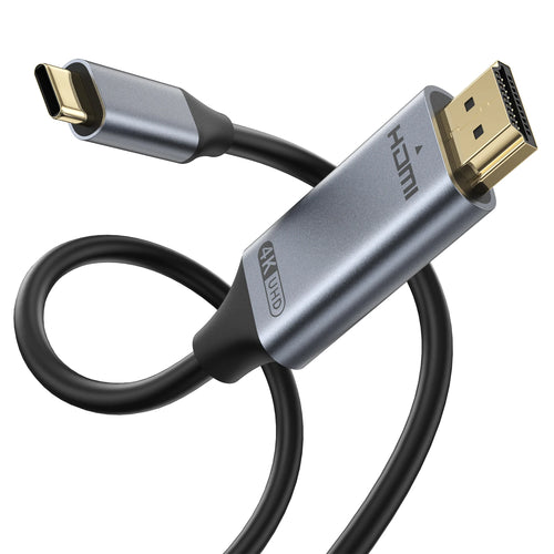 USB C to HDMI 4K Cable 60Hz or 30Hz Smartphone Type C to HDMI-Compatible HDTV