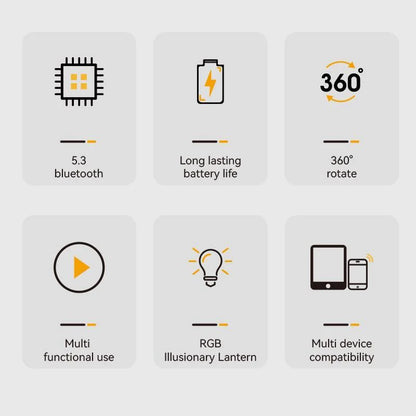 New Cell Phone Holder Stand With LDE Light Bluetooth Speaker