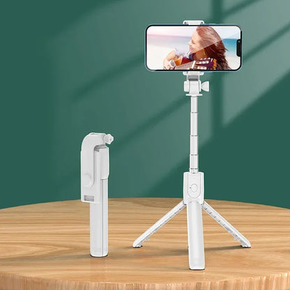 Selfie Stick Telescopic Travel Handheld Tripod Portable Phone Stand