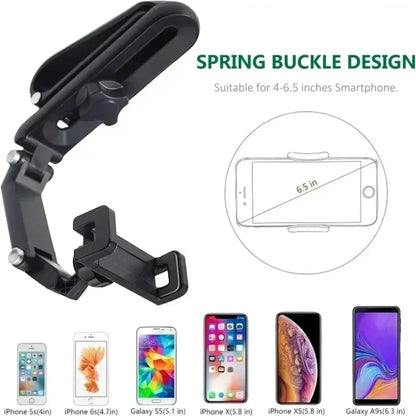 Adjustable Rotate Multifunctional Car Phone Holder Auto Rearview
