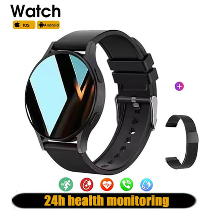 2025 Smart Watch 6 Men And Woman 1.44 Inch Screen Bluetooth Call Heart