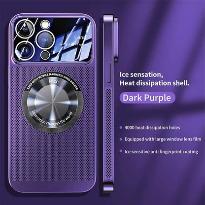 Heat Dissipation Magnetic Case For iPhone 13 11 12 14 15 Pro Max