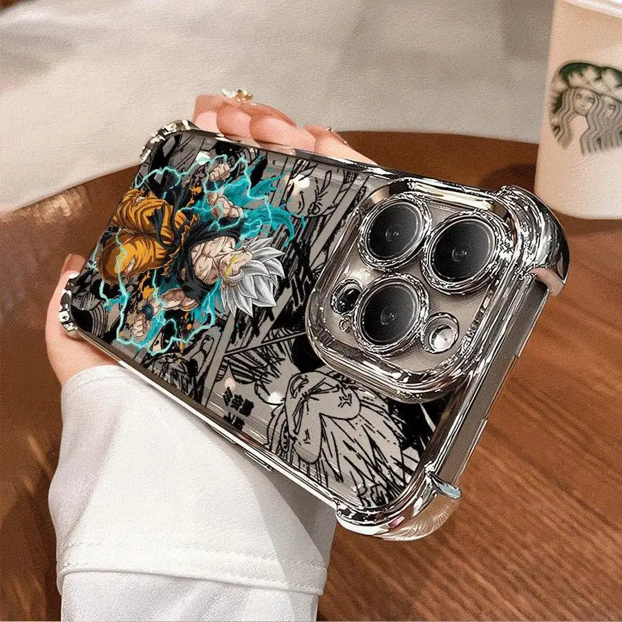 Cartoon Dragon Balls Soft Phone Cover Case for iPhone 17 Air 11 12 14