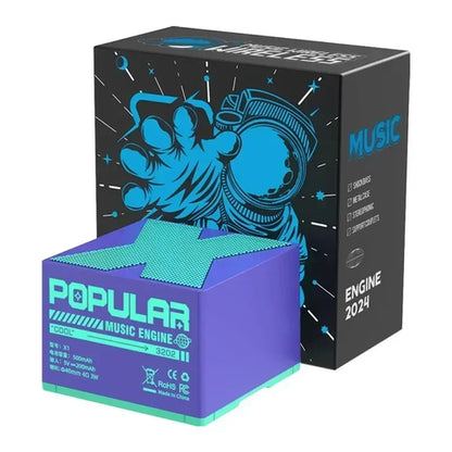 Compact Bluetooth Audio Speaker with Full-Range Sound