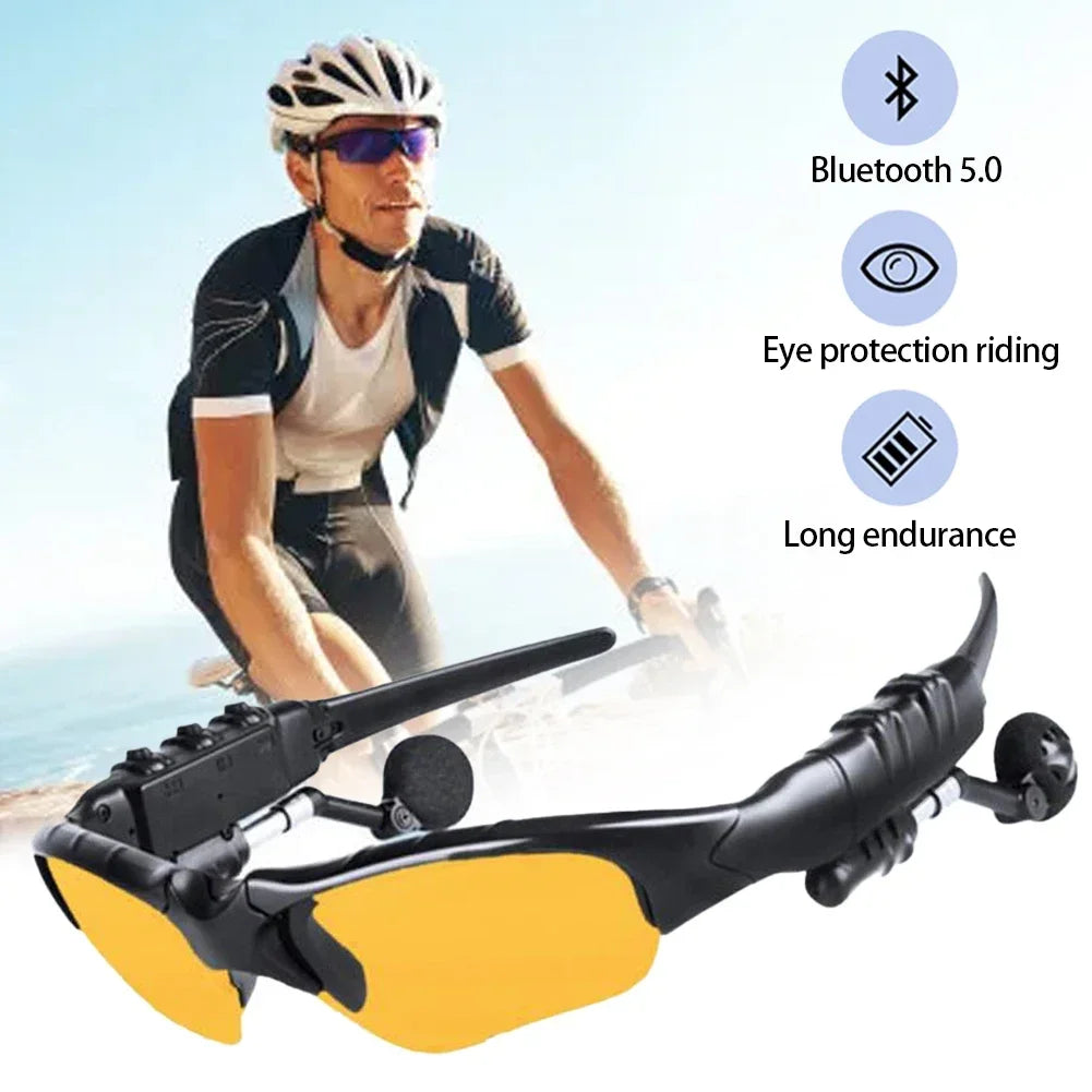 Bluetooth-Compatible 5.0 Foldable Bluetooth Sport Sunglasses