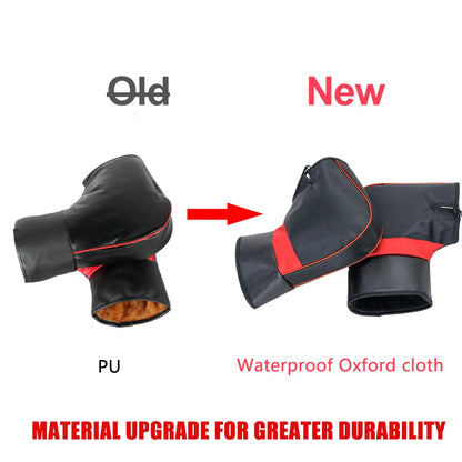 1Pair Motorcycle Handlebar Muffs Protective Motorcycle Scooter Thick