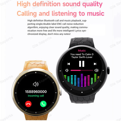 Smartwatches For Women ECG NFC Smart Watch Men AMOLED HD Screen GPS