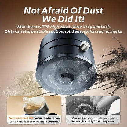 Adjustable Vacuum Suction Cup Magnetic Phone Holder Lazy