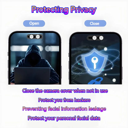New Anti-Peeping Lens Cover Camera Privacy Protector with Dual - Slide
