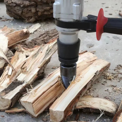 Heavy-Duty Firewood Log Splitter Bit Set