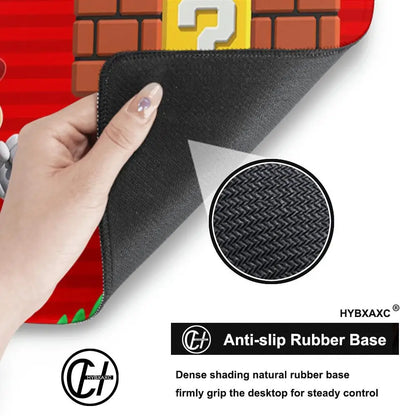 Hot Games Super M-Marioes Mousepad HD Printing Computer Gamers Locking