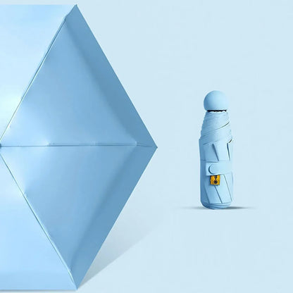 Sun Umbrella Travel Umbrella Compact Ultralight Mini Portable