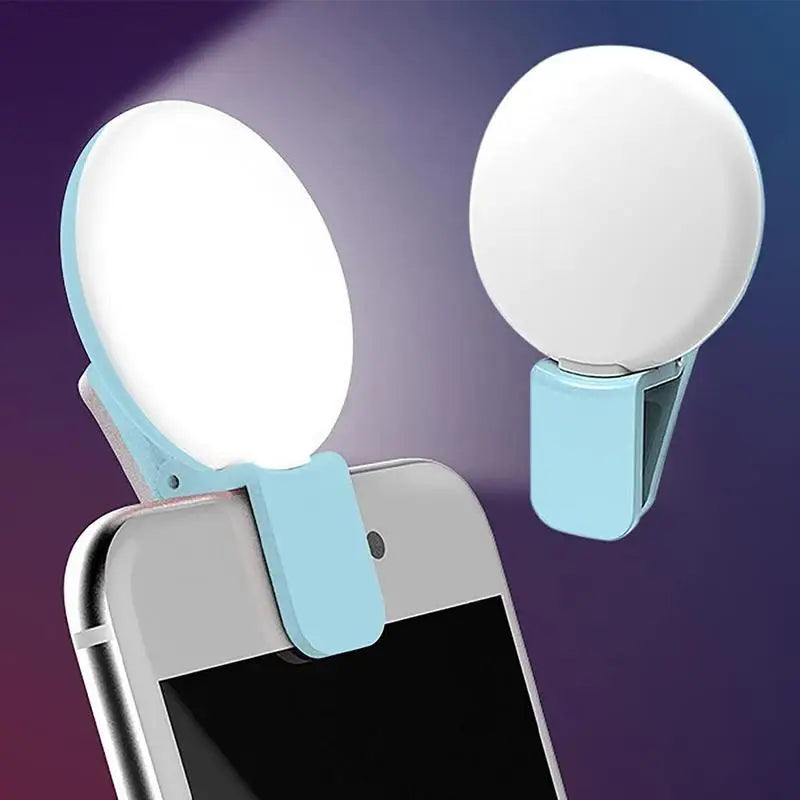 Mobile Phone LED Selfie Ring Light Portable Mini Durable Practical