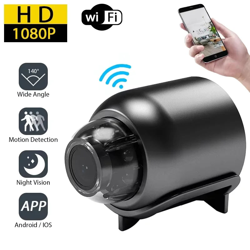 2025 HD 1080P Mini Camera Wireless WiFi Baby Monitor Indoor Safety
