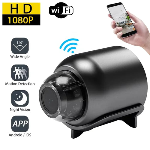 2025 HD 1080P Mini Camera Wireless WiFi Baby Monitor Indoor Safety
