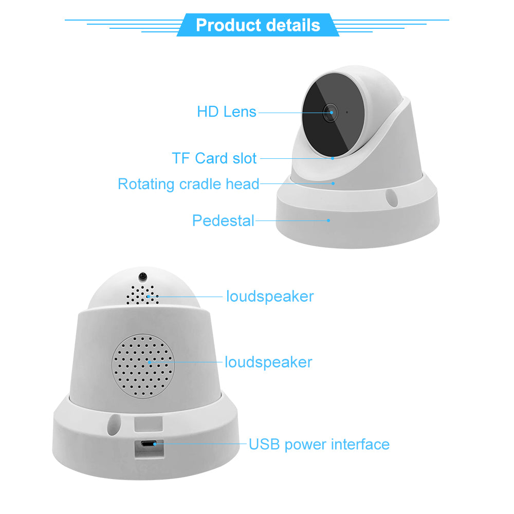 IP Wi-Fi Camera Baby Monitor Home Security Camera