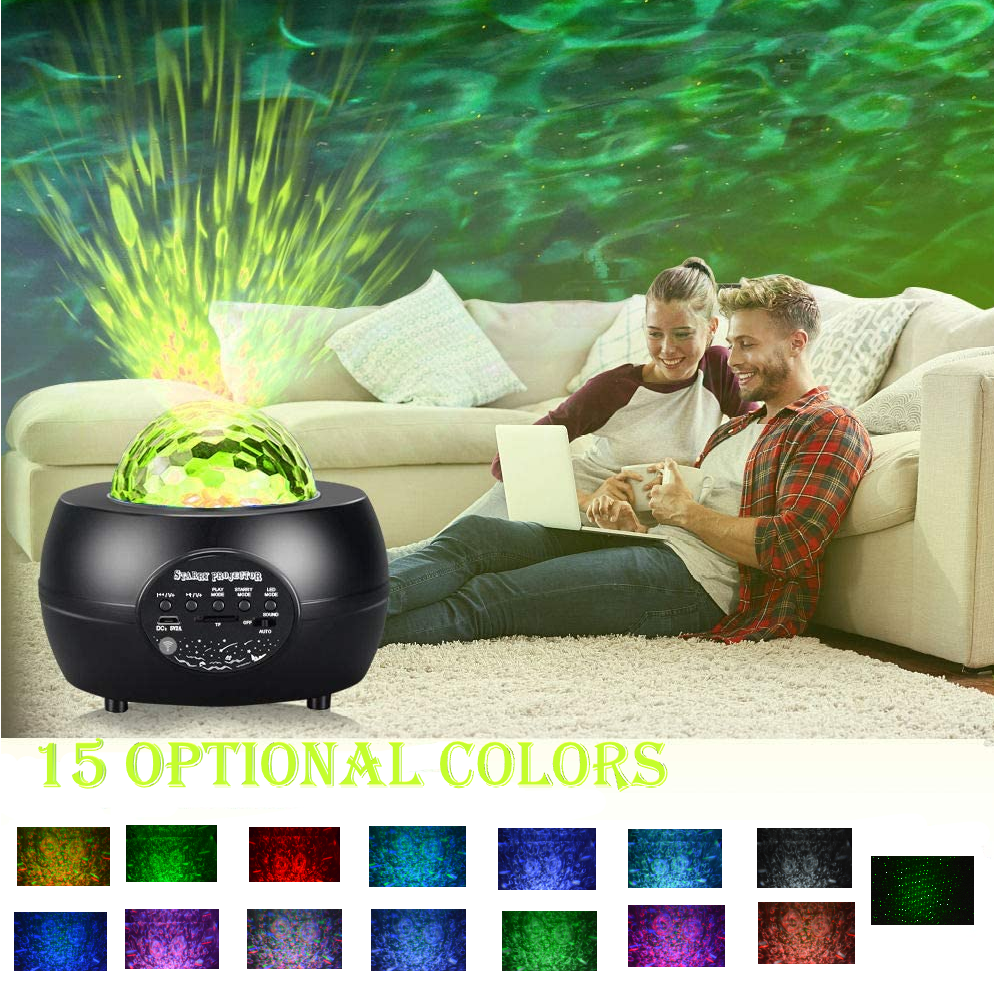 Starry Sky Projector with Bluetooth Wireless Speaker