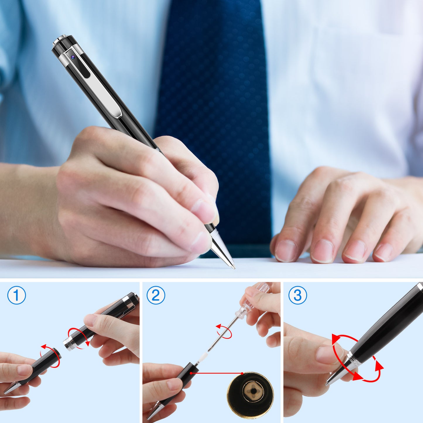 1080P HD Mini Camcorder Pen