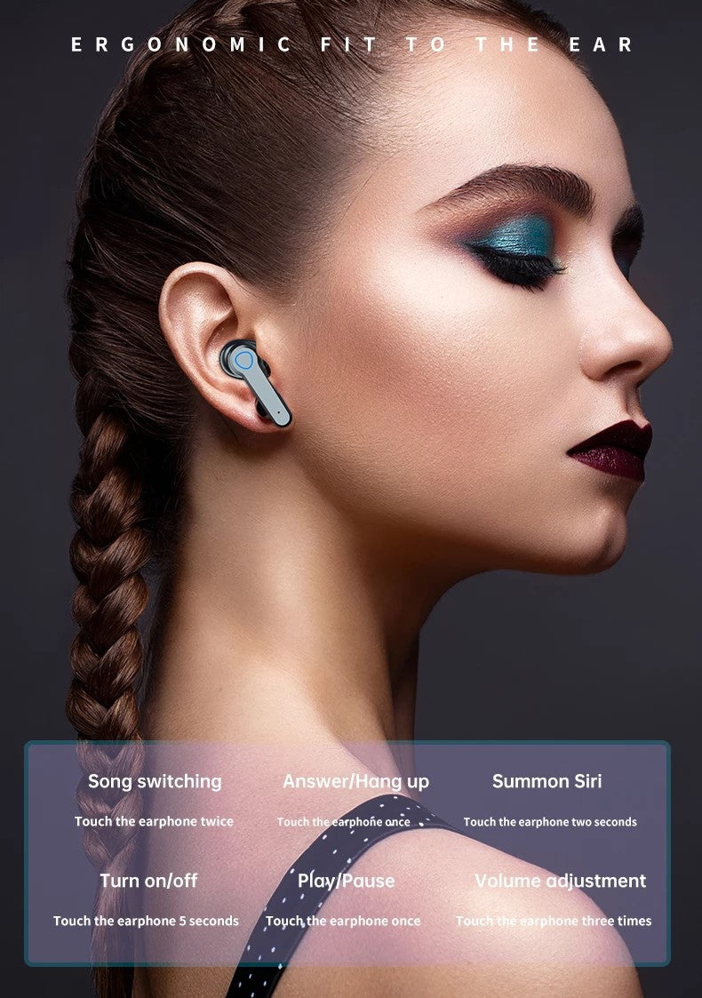 TWS Wireless Bluetooth 5.1 Earphones