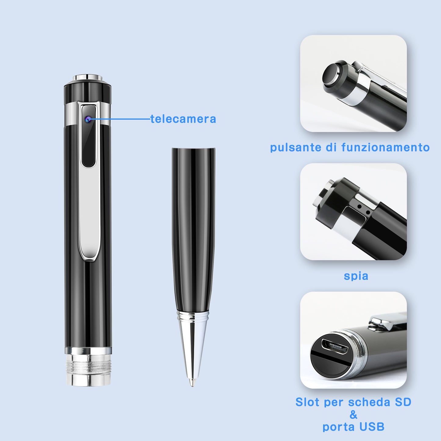 1080P HD Mini Camcorder Pen