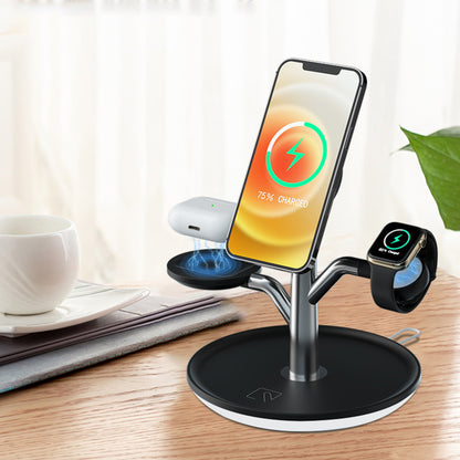 Universal Wireless Charging Stand for Iphone, Apple Watch, & Airpods