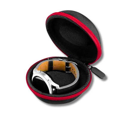 Watch Box Organizer for Men or Women，Watch Travel Case Portable Storage Watch Display Holder for Wristwatches and Smart Watches