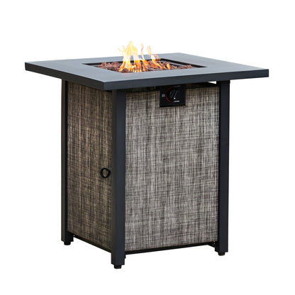 Teamson Home Outdoor Gas Fire Pit & Accessories