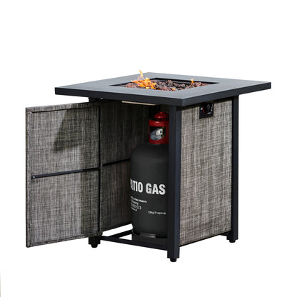 Teamson Home Outdoor Gas Fire Pit & Accessories